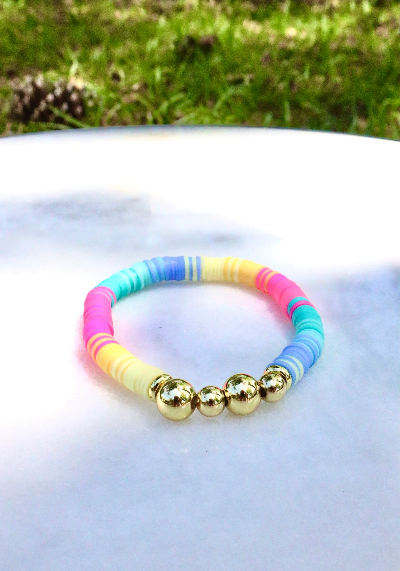Color Pop Clay Bracelet