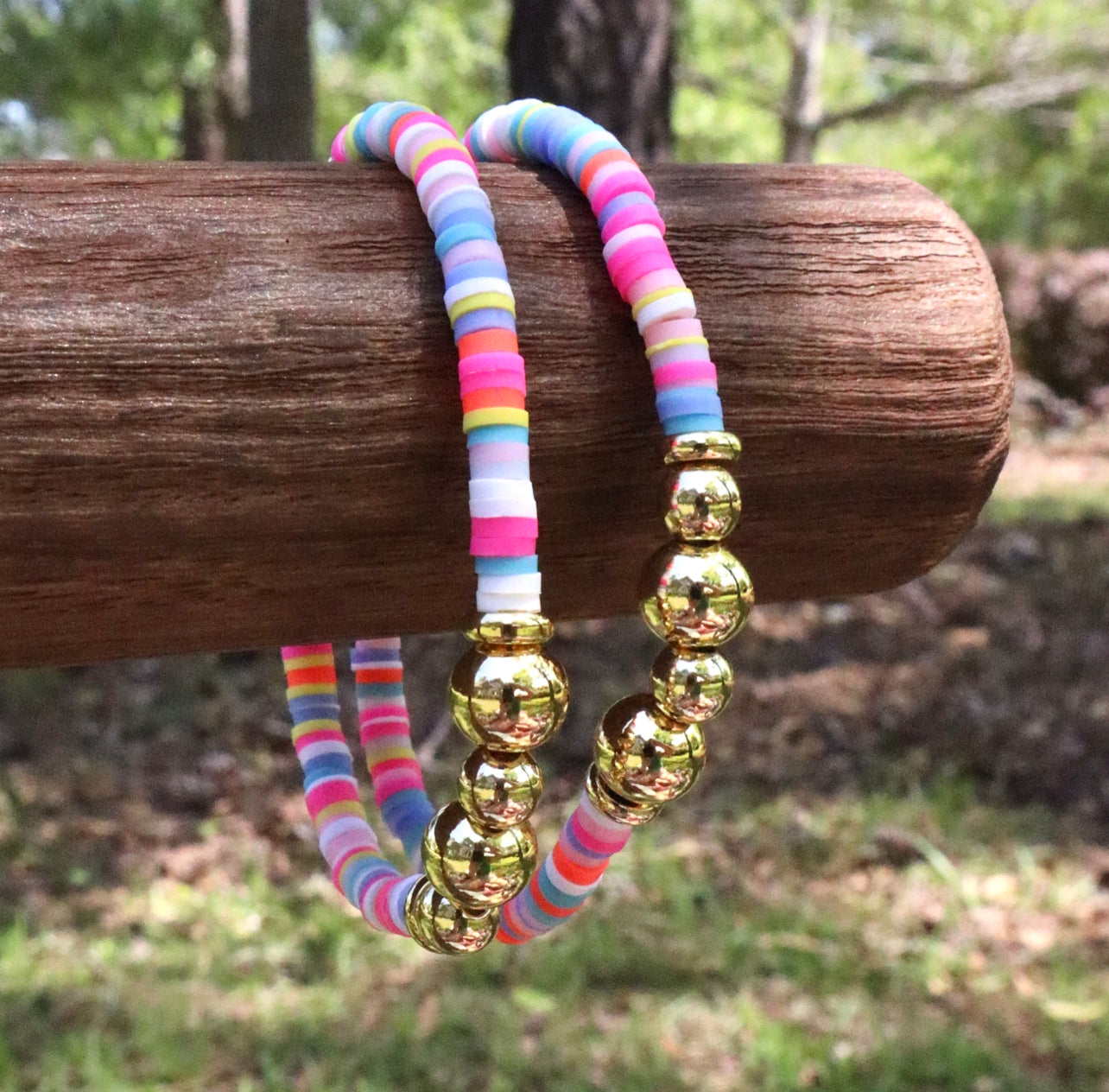 Color Pop Clay Bracelet