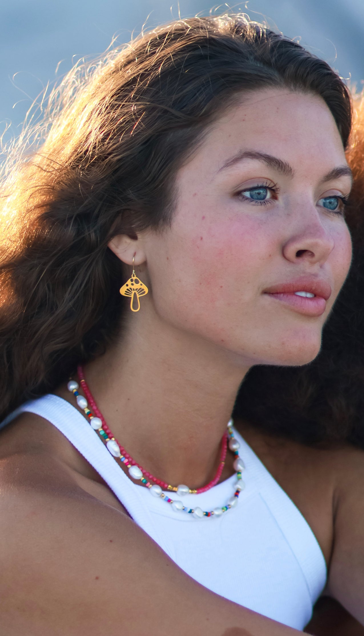 Mushroom Earrings