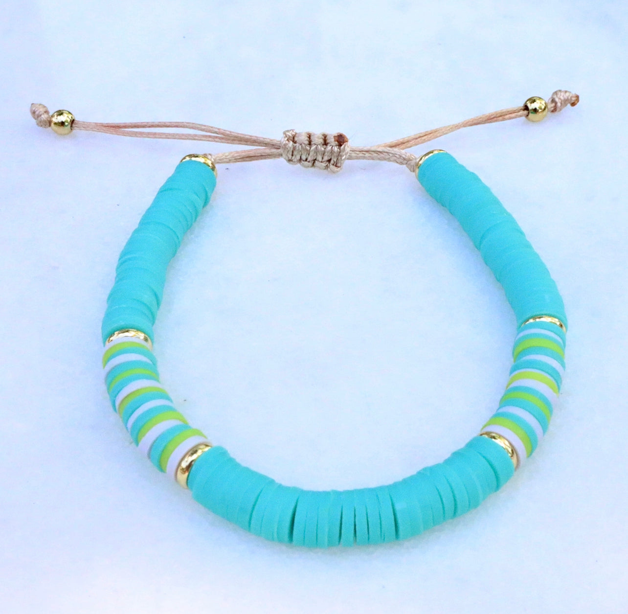 Teal Nation Adjustable Bracelet