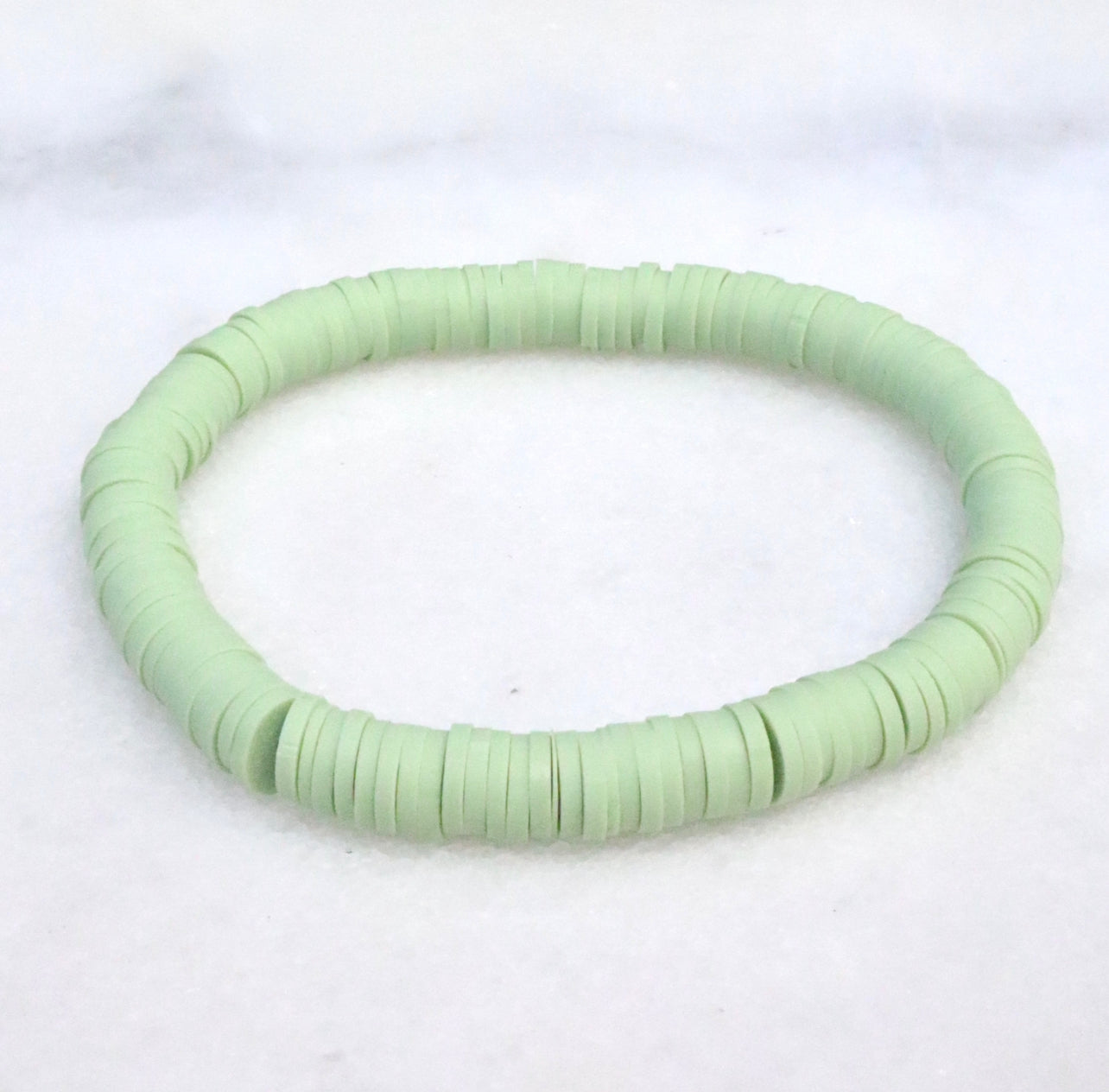 Green Clay Bracelets