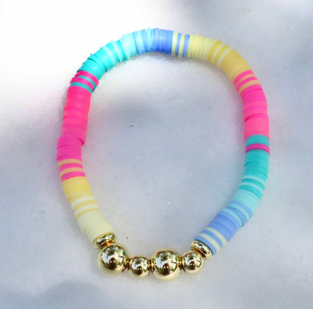 Color Pop Clay Bracelet