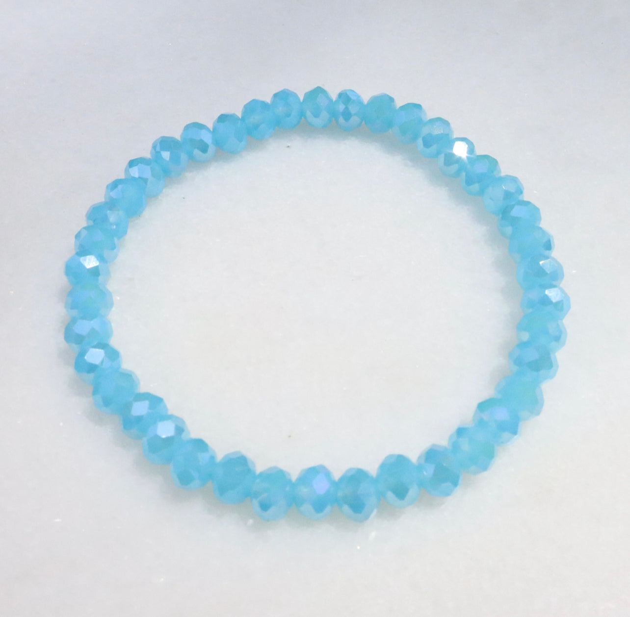 Blue Czech Crystal Bracelet