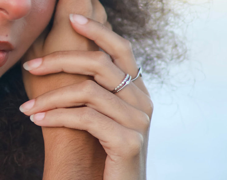 Adjustable Sterling Silver Ring