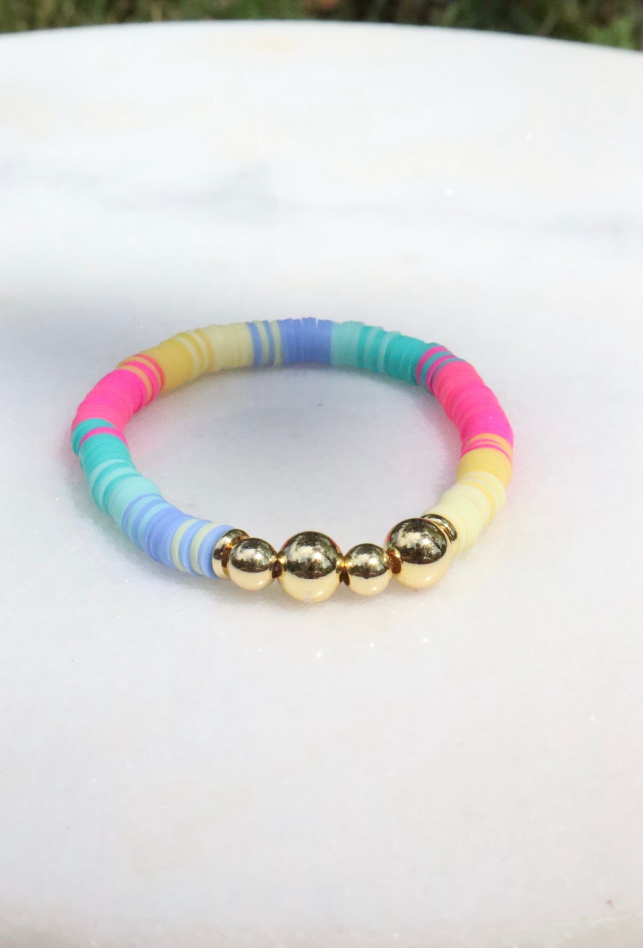 Color Pop Clay Bracelet