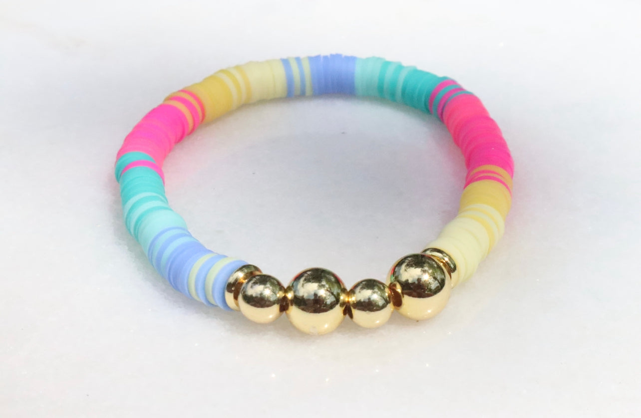 Color Pop Clay Bracelet