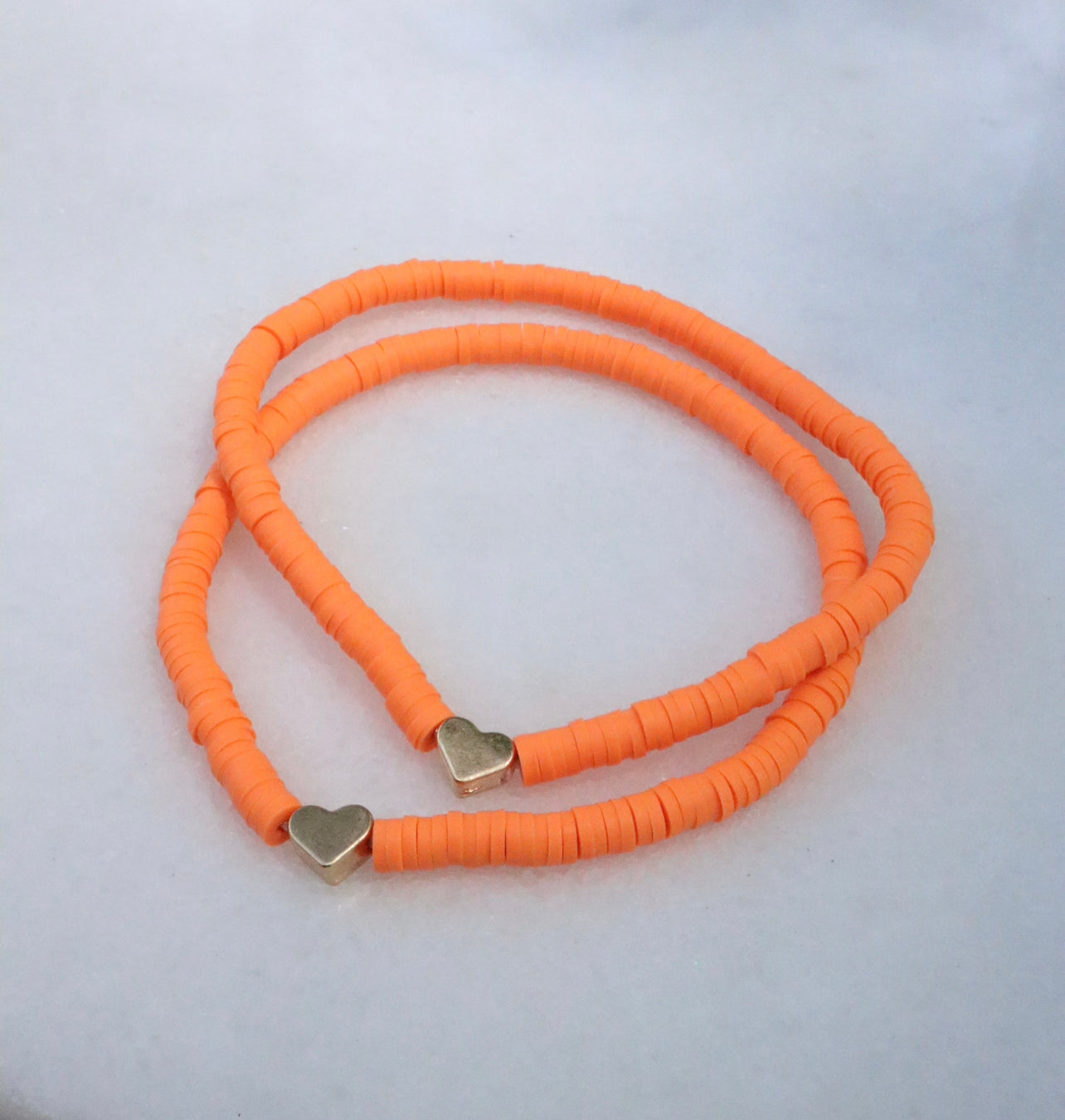 Clemson Orange Clay Bracelet
