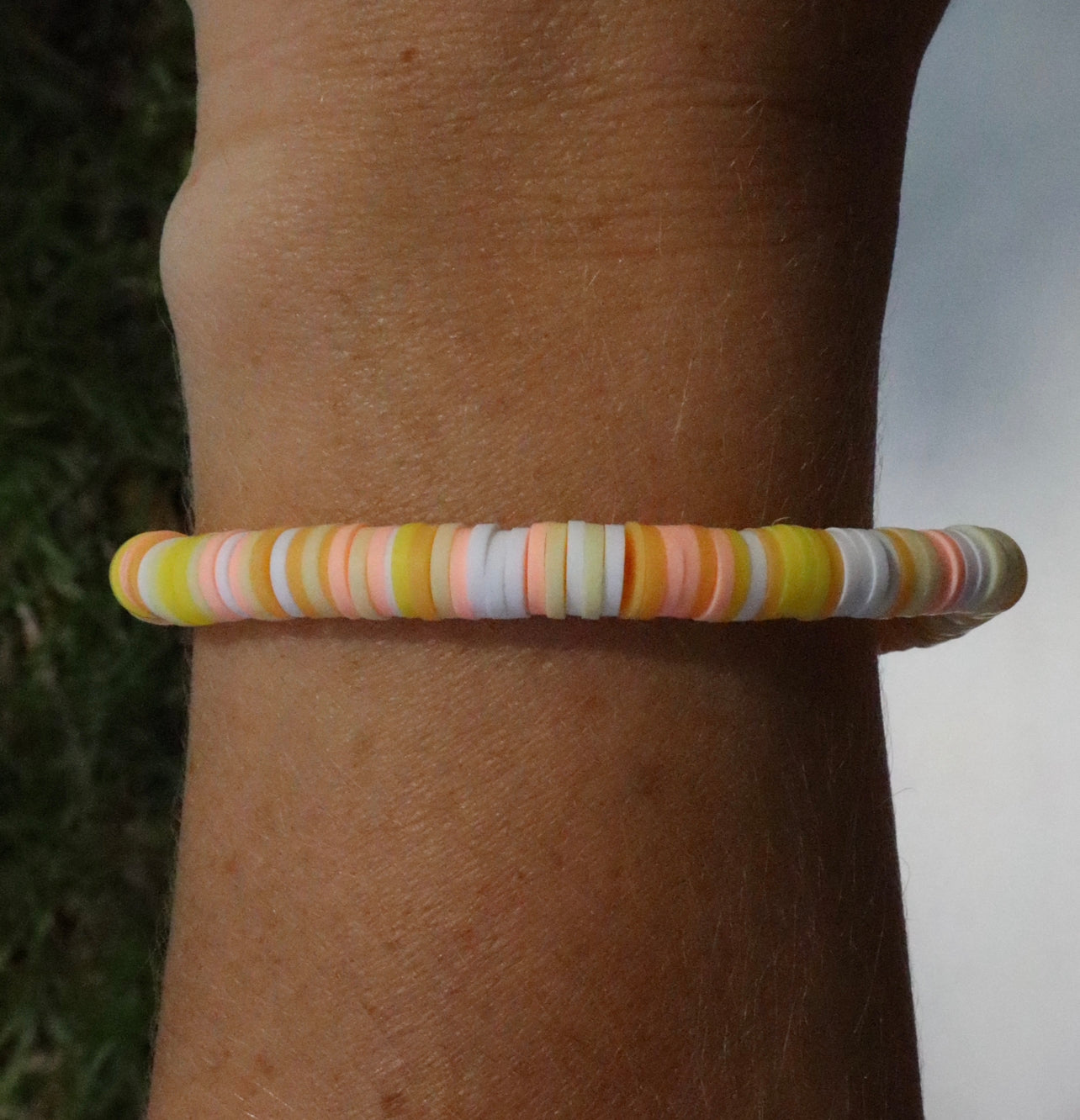 Kilee’s Orange Clay Bracelet