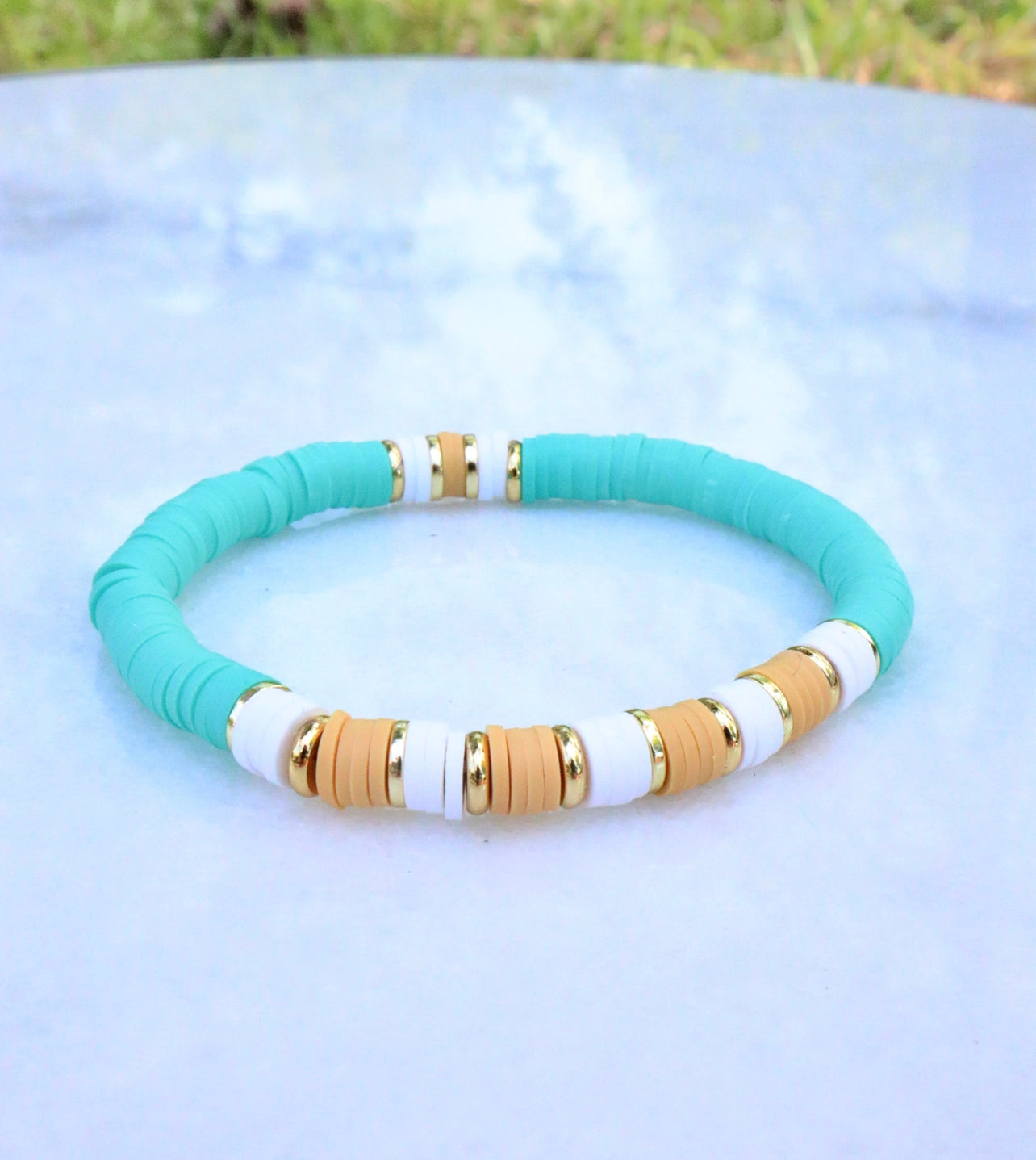 Panama Blue Clay Bracelet