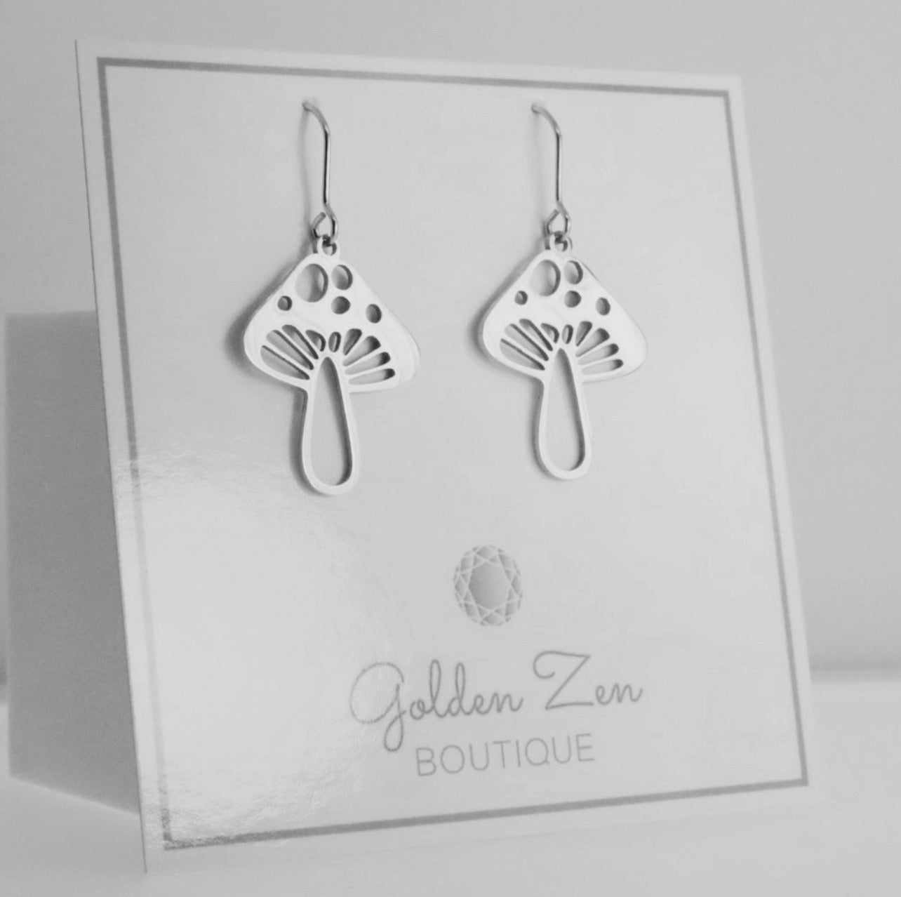 Mushroom Earrings