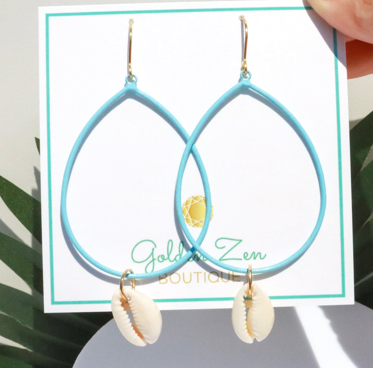 Baby Blue Beach Barbie Earrings