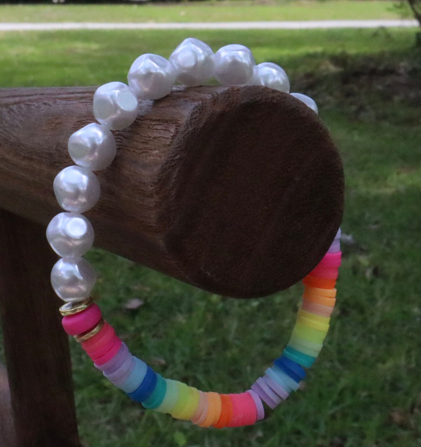 Multicolor Clay Bracelet