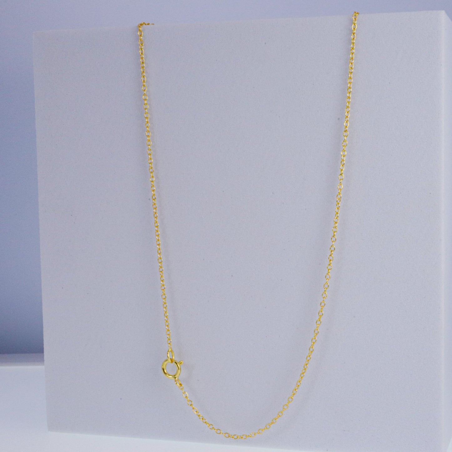 14k Gold over Sterling Silver Wave Necklace
