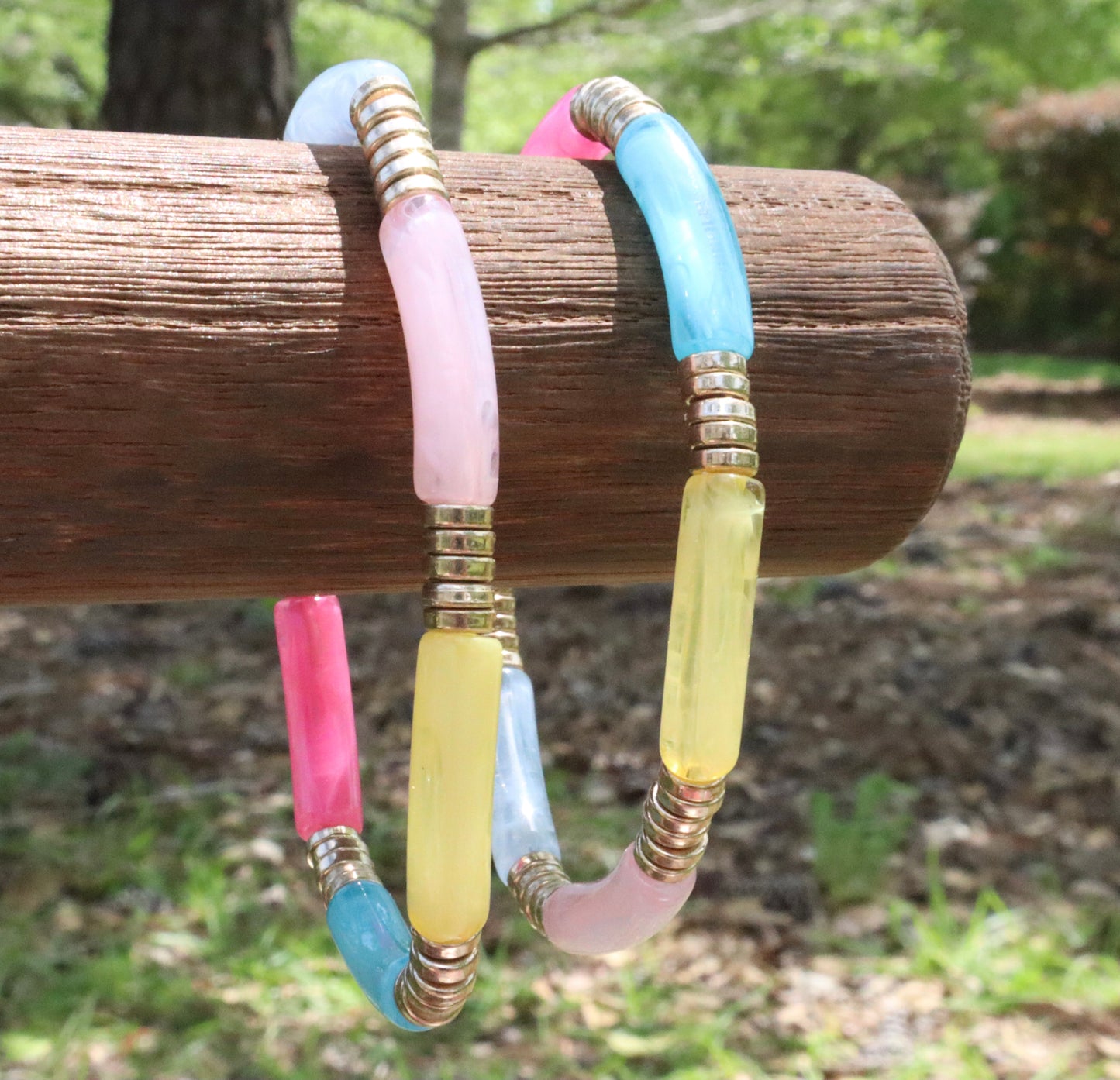 Acrylic Color Pop Bracelet