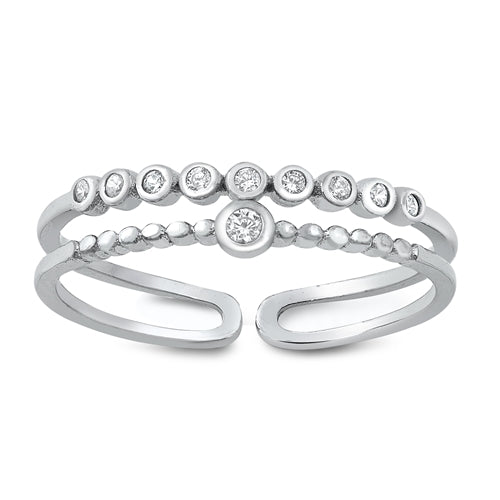 Adjustable Sterling Silver Ring