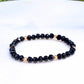 Black & Gold Crystal Bracelet