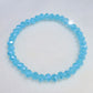 Blue Czech Crystal Bracelet