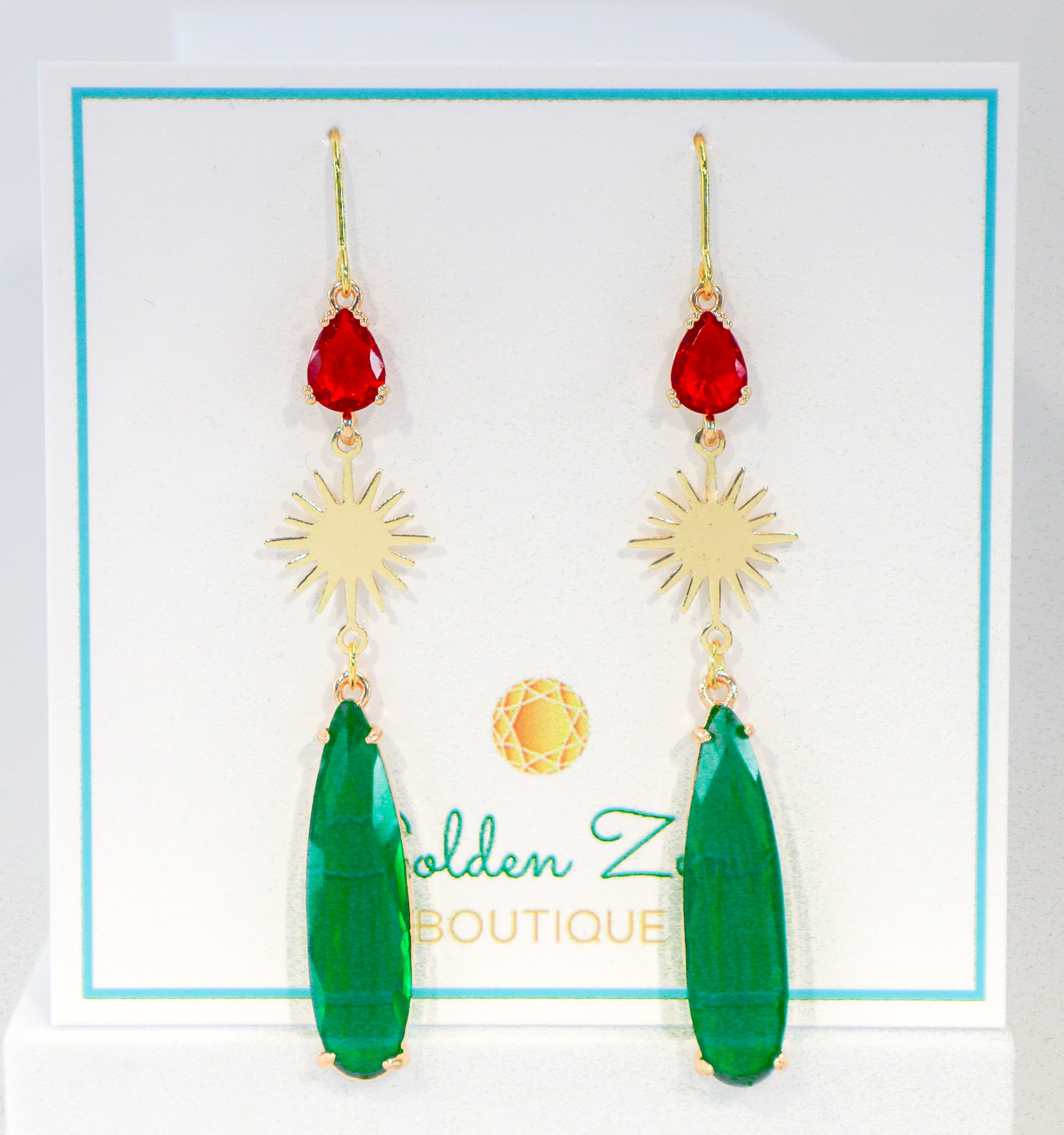 Christmas Holiday Dangle Earrings