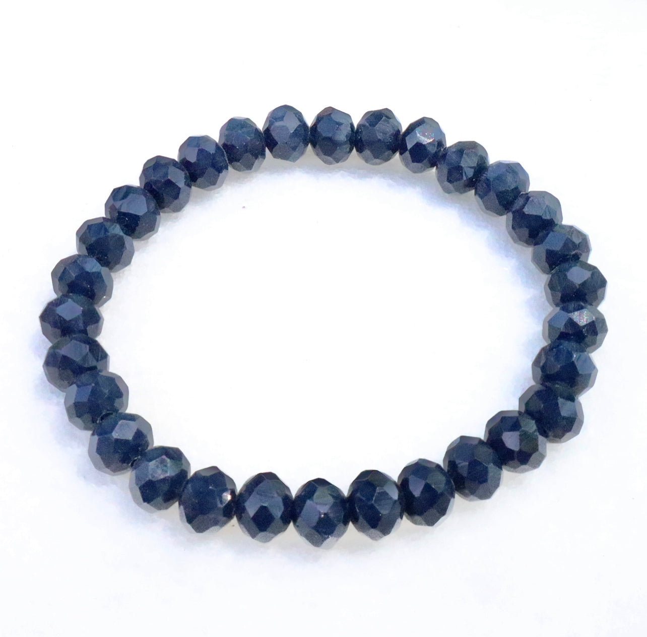 Navy Blue Crystal Bracelet