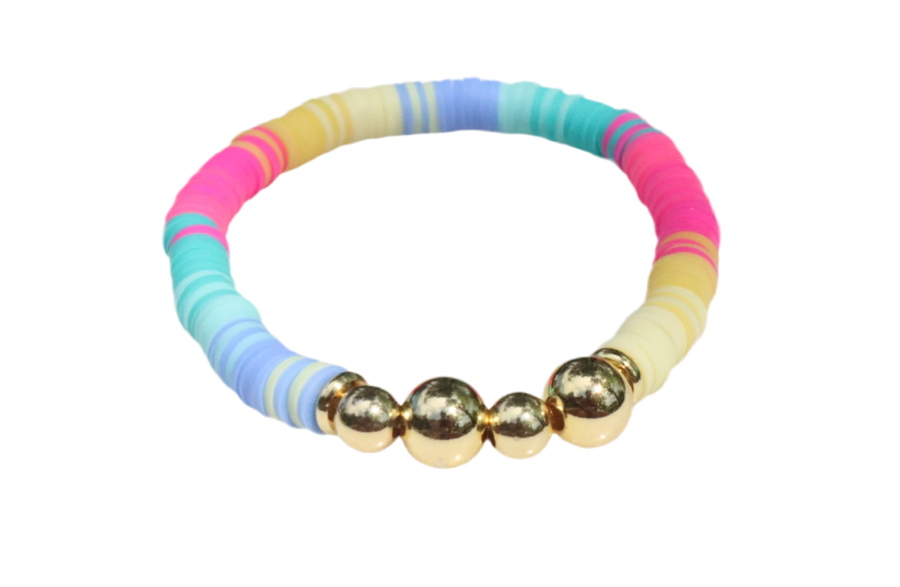 Color Pop Clay Bracelet