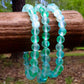 Iridescent Green Mermaid Bead Bracelet