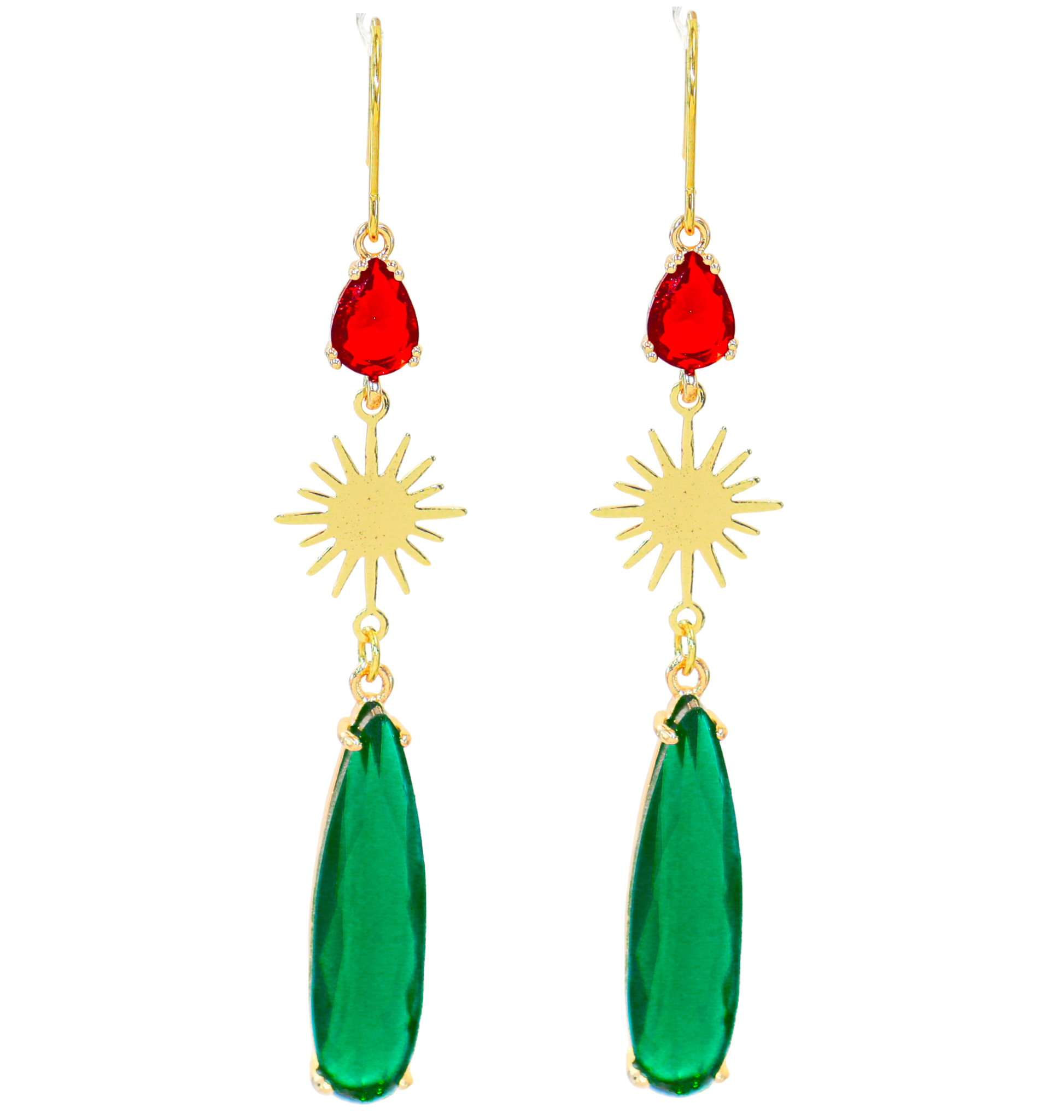 Christmas Holiday Dangle Earrings