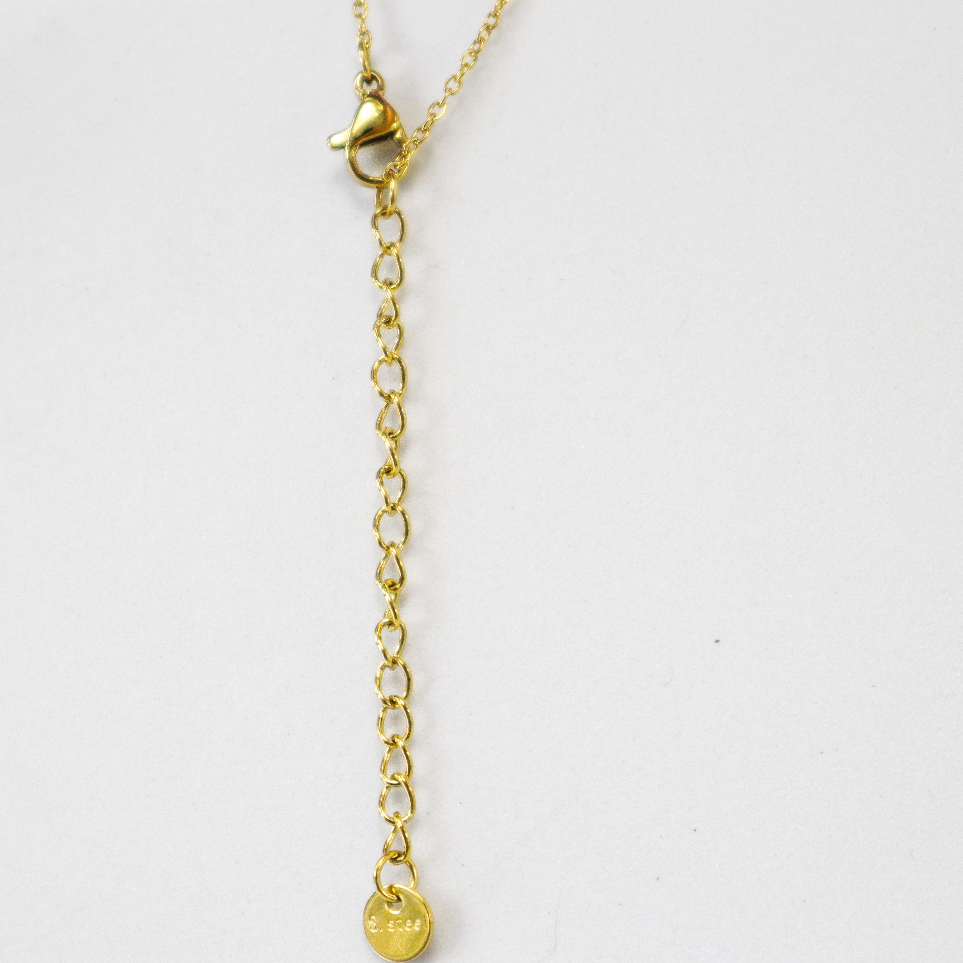 Reversible Dainty Gold Star Necklace