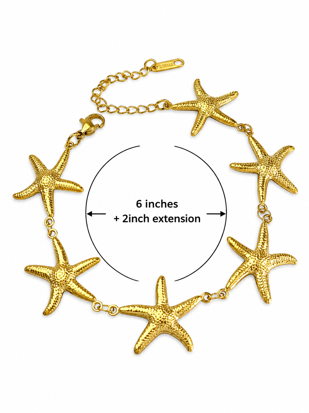 Waterproof Starfish Bracelet