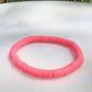 Barbie Pink Clay Bracelet