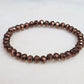 Brown Crystal Bracelet