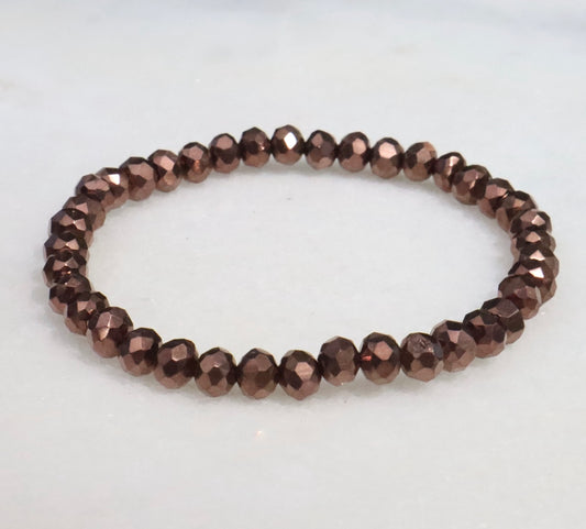 Brown Crystal Bracelet
