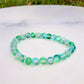 Iridescent Green Mermaid Bead Bracelet