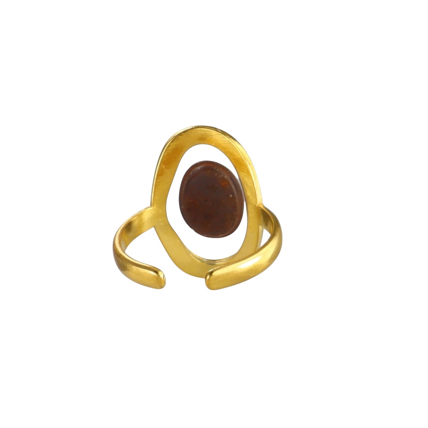 Carribean Glow Genuine Opal Ring