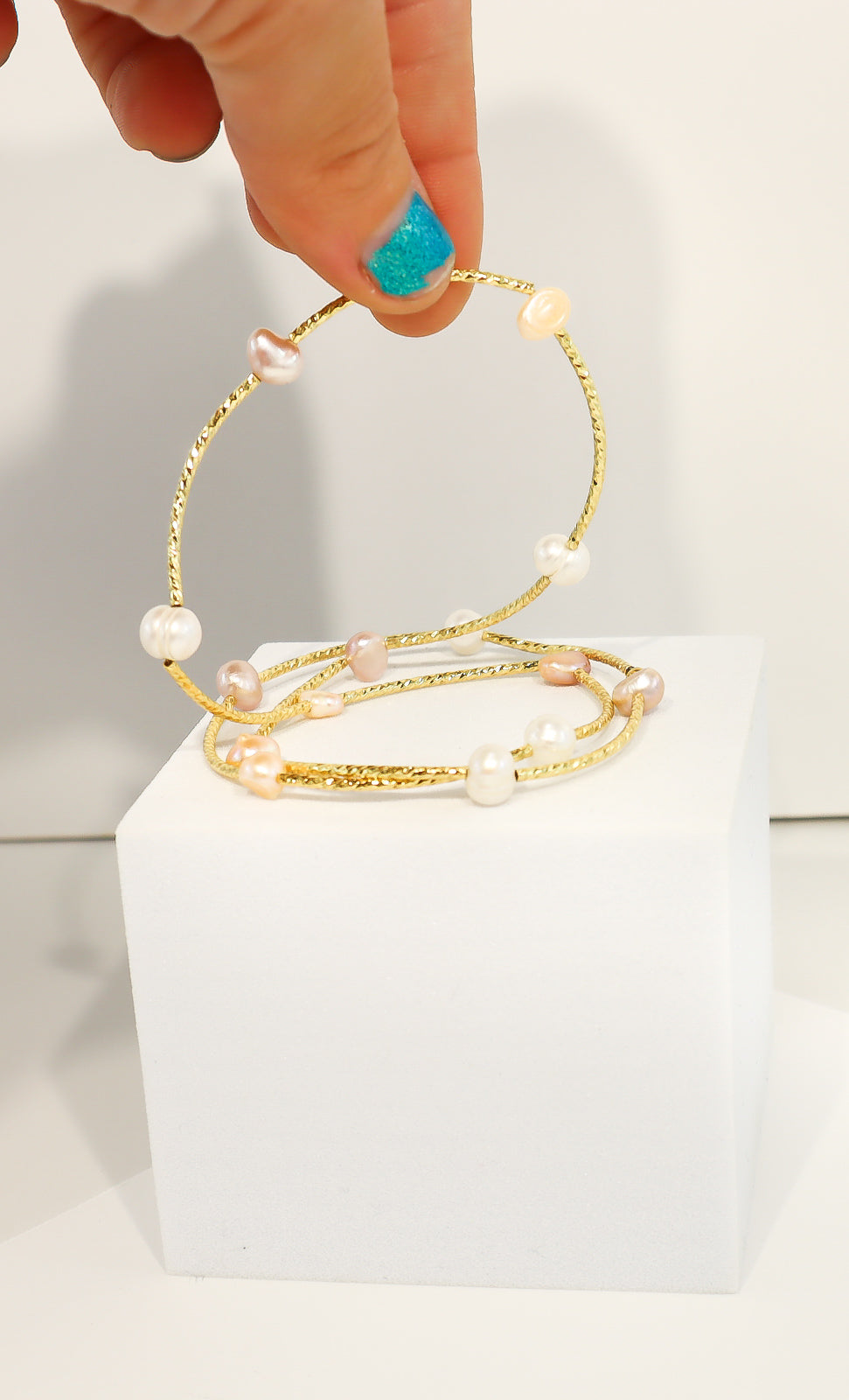 Gold & Fresh Water Pearl Necklace / Bracelet / Anklet