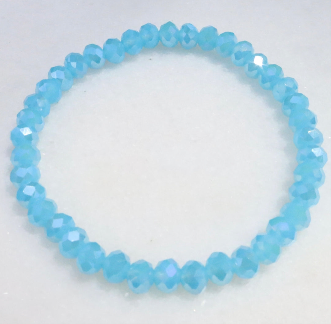 Shimmering BlueCrystal Bracelet