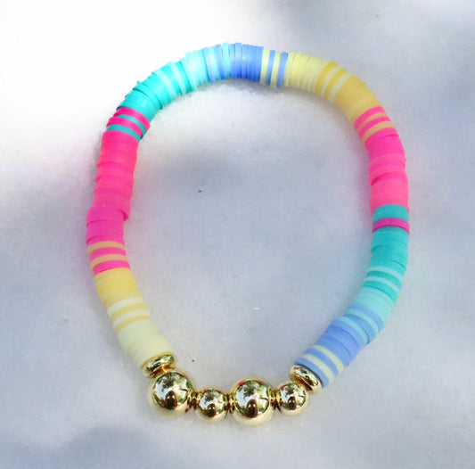 Color Pop Clay Bracelet