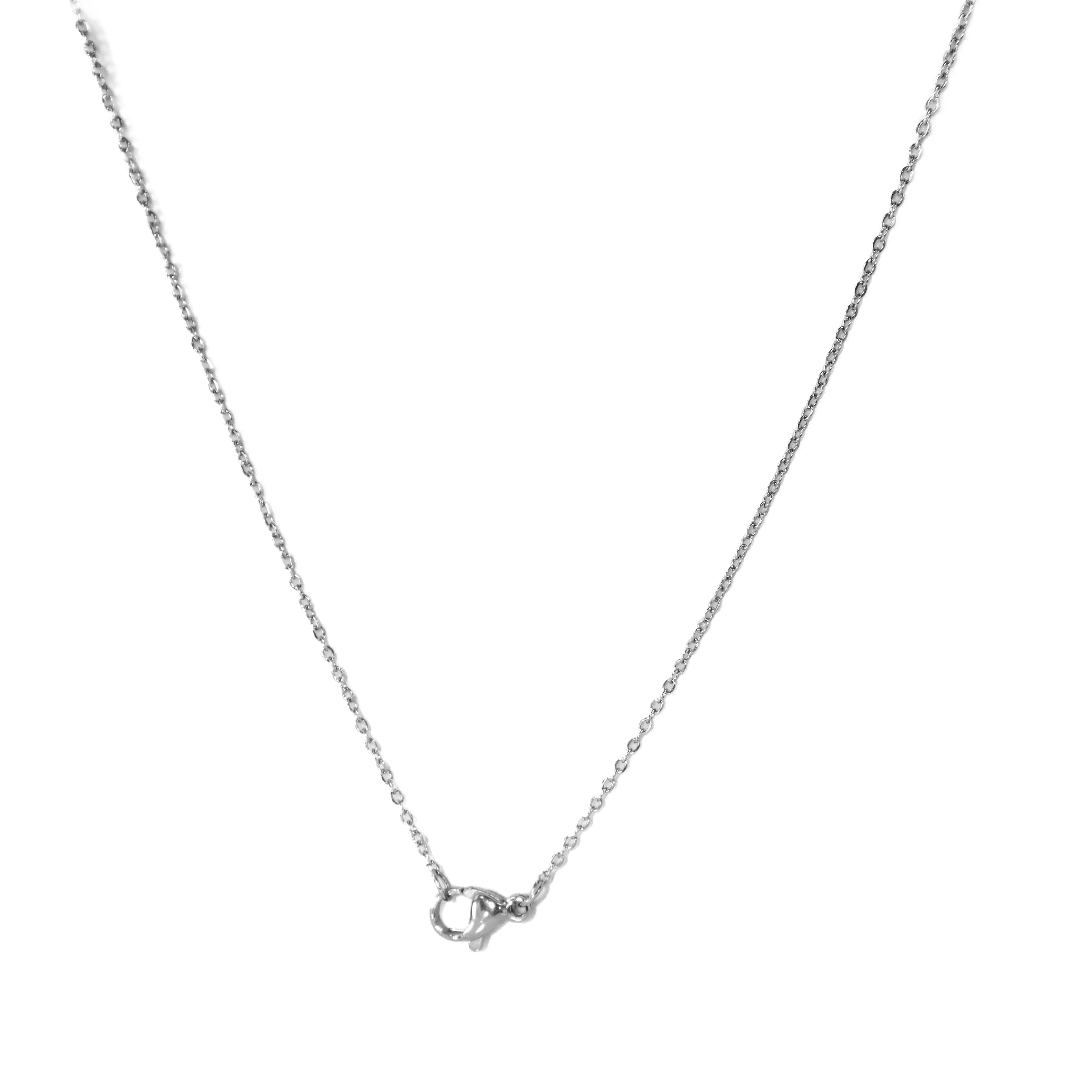 Dainty Silver Cross Necklace