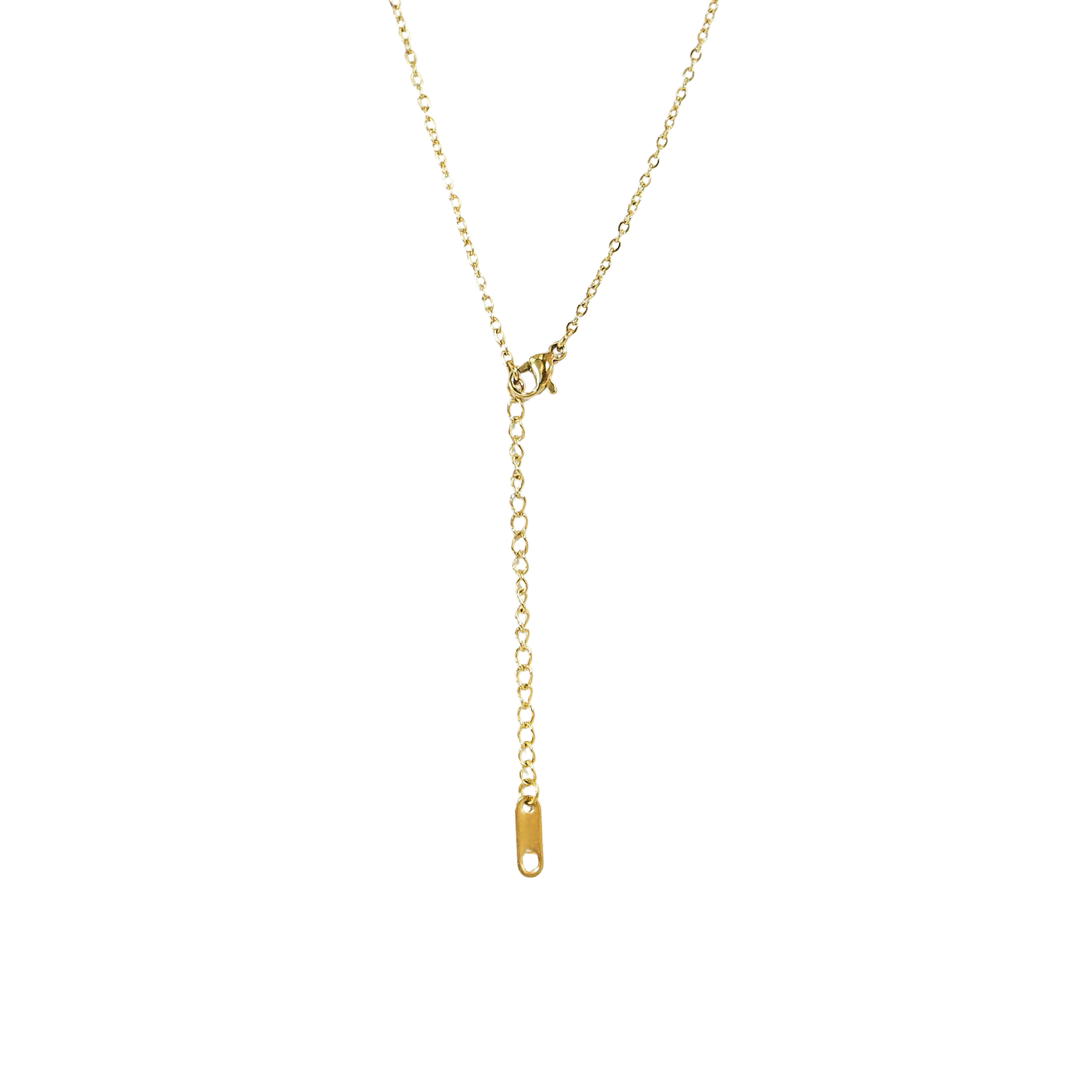 Mini Fresh Water Pearl Gold Chain Necklace
