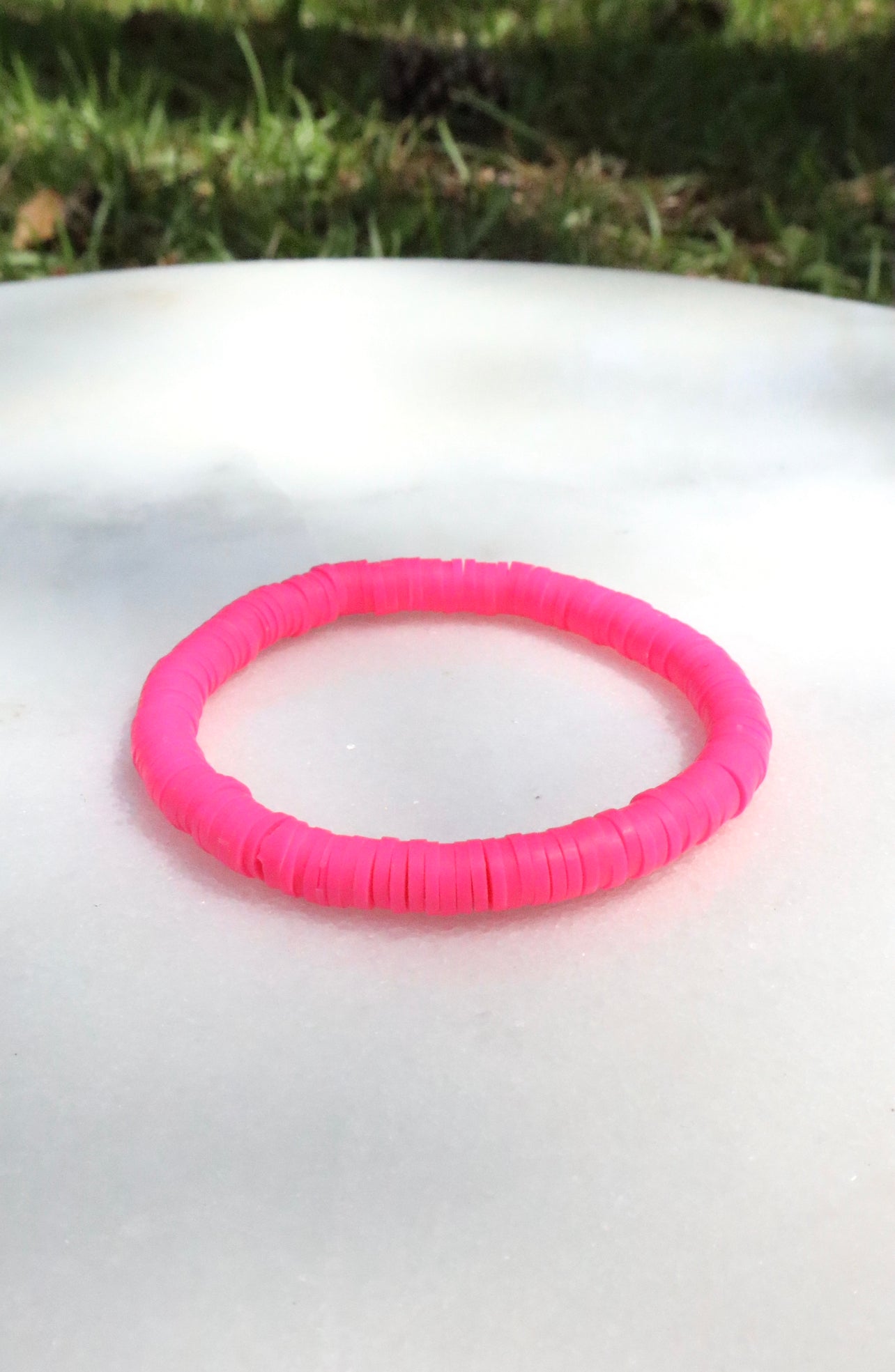 Barbie Pink Clay Bracelet