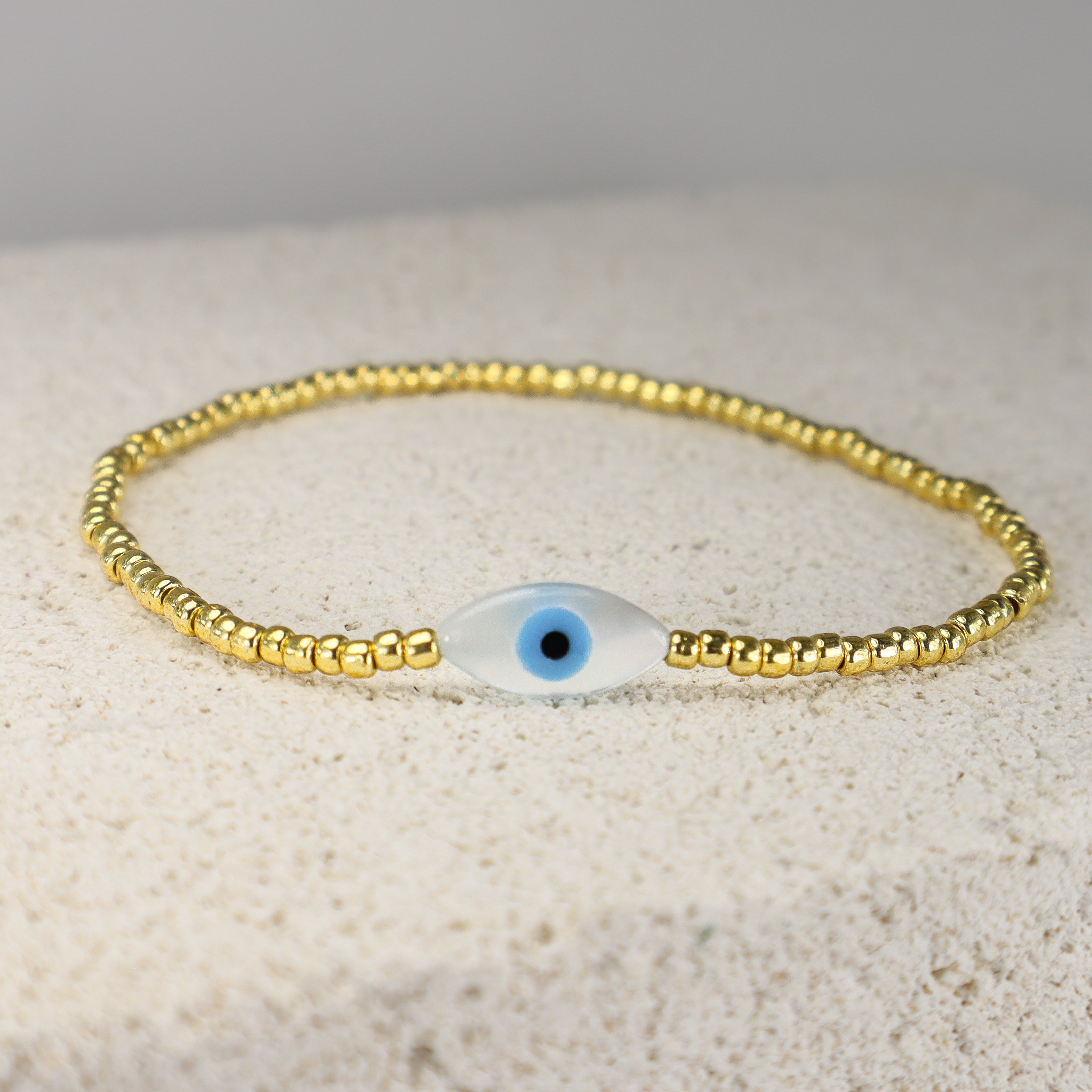 Evil Eye Gold Bracelet