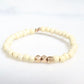 Pale Yellow Wooden Bracelet
