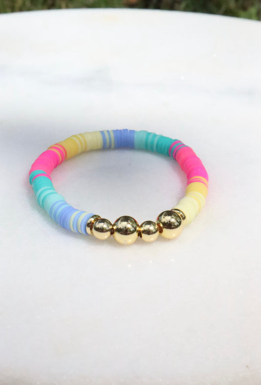 Color Pop Clay Bracelet