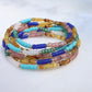 Color Block Beaded Bracelet