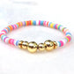 Color Pop Clay Bracelet
