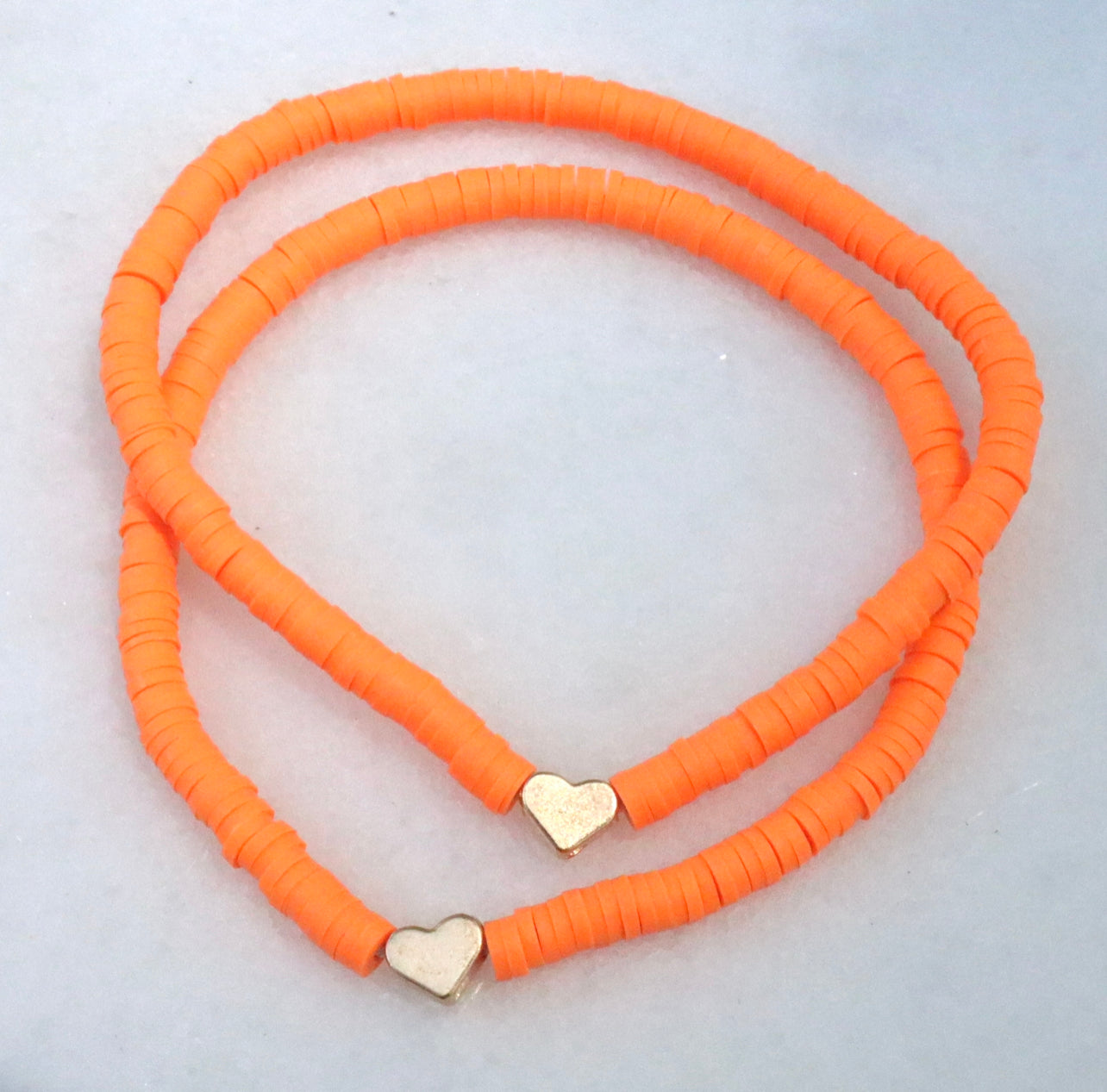 Clemson Orange Clay Bracelet