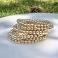 Gold Beaded Bracelet