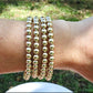 Gold Beaded Bracelet