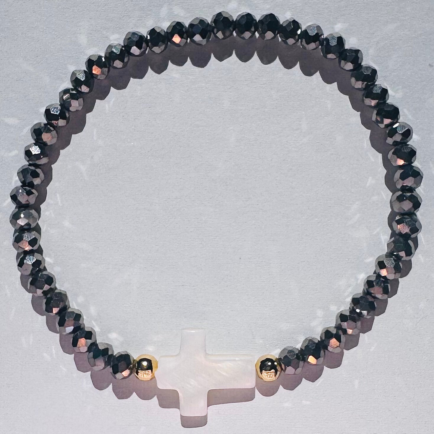 Silver Cross Bracelet