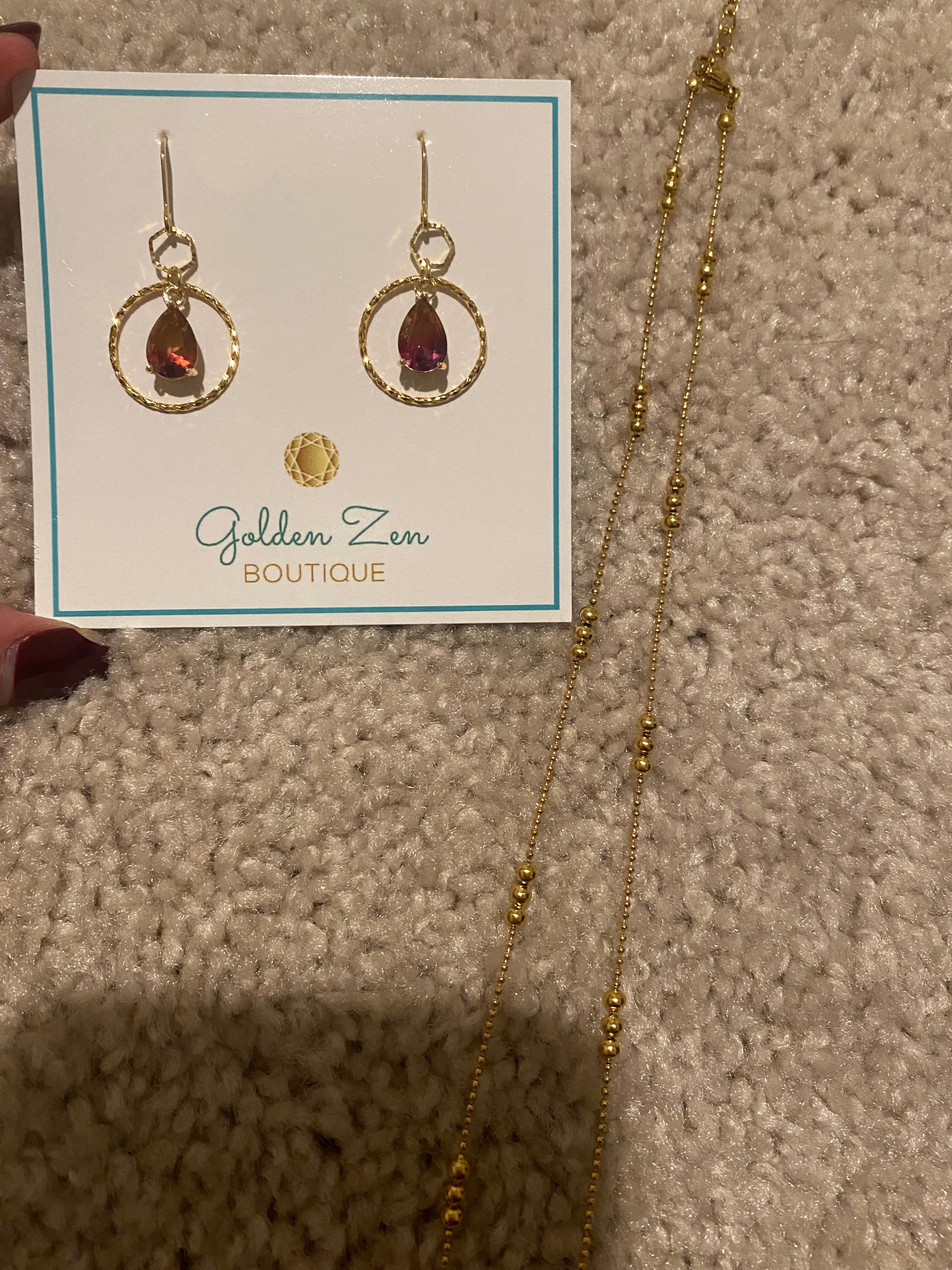 $15 Necklace + $10 Earrings