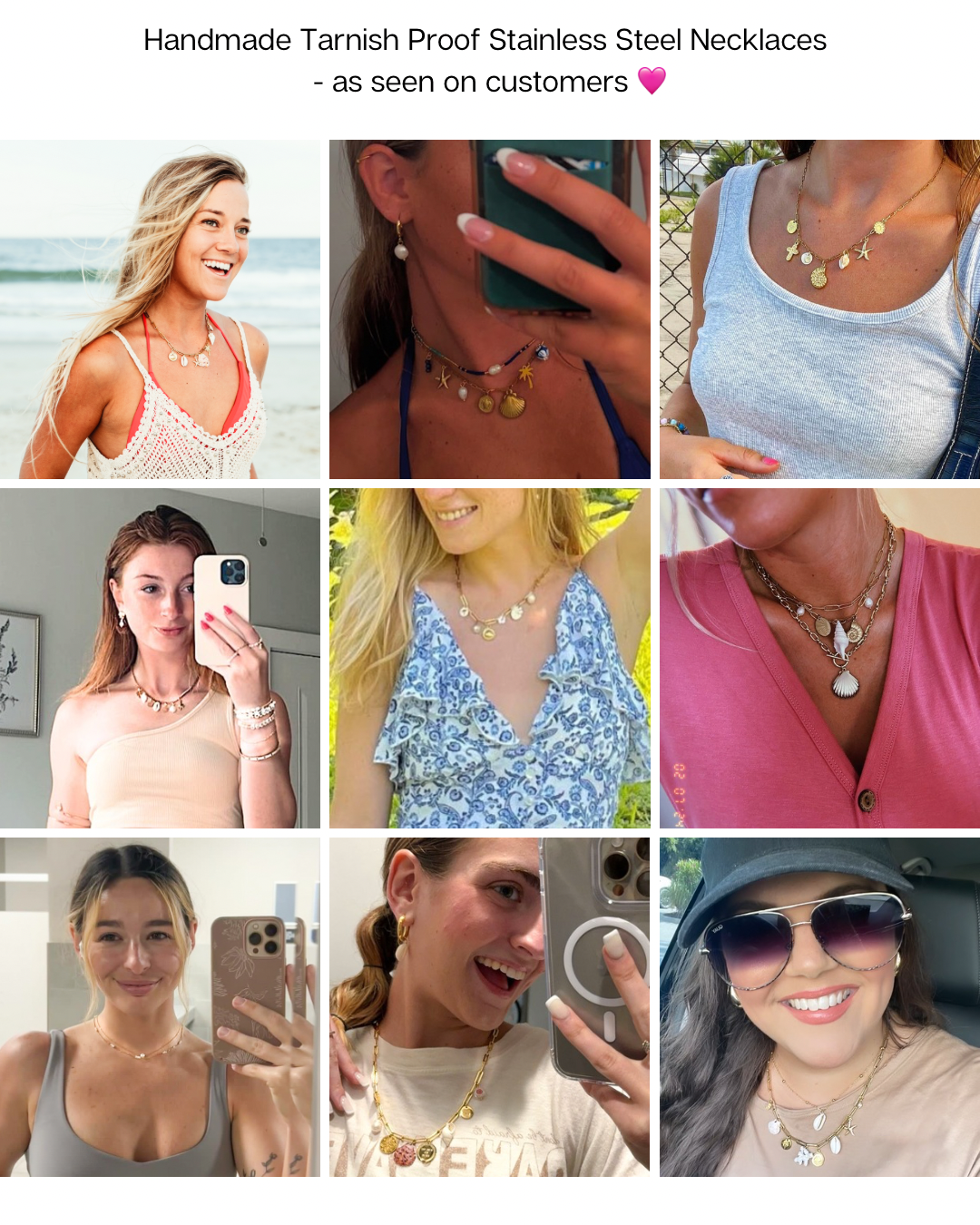 Stainless Steel Necklace Club Subscription
